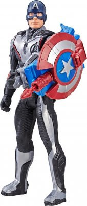 Avengers: Endgame Titan Hero Power FX Captain America Figür - 2