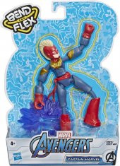 Hasbro Marvel Avengers Avengers Bend & Flex Captain Marvel Figür - 2