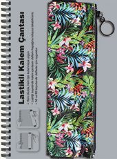 Deffter Tyvek Kalem Çantası Lastikli / Paradıse Green thumbnail 1