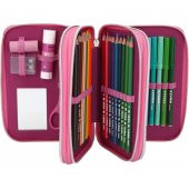 Top Model Filled Triple Pencil Case Cherry Bomb Holo 3 Katlı Dolu Kalem Kutu - 3