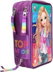 Top Model 3 Fermuarlı Kalem Kutusu 10628 - 2