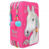 Top Model Miss Melody Triple Pencil Case Pink 3 Katlı Dolu Kalem Kutu - 2