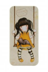 Santoro Gorjuss Teneke Kalem Kutu - Vacation Ruby Yellow - 1