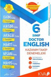 Koray Varol Akademi KVA 6. Sınıf İngilizce Kazanım Takip Denemeleri - 1