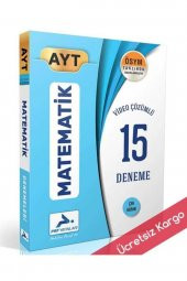 AYT Matematik Video Çözümlü 15 Deneme PRF Paraf Yayınları - 1