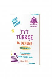 Kişisel Yayınlar Muhtelif Çöz Kazan TYT Türkçe 14 Lü Deneme thumbnail 1