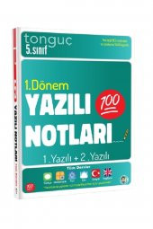 Tonguç 5. Sınıf Yazılı Notları 1. Dönem 1 Ve 2. Yazılı - 1