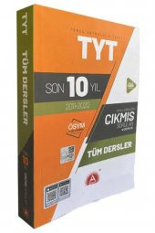 TYT Tüm Dersler Son 10 Yıl Çıkmış Sorular A Yayınları - 1