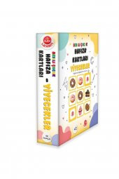 Bu-Bu Akıllı Çocuk Gelişim Kartları Yiyecekler - 1