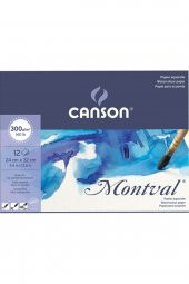 canson Montval Suluboya Defteri 300gr 24x32 12 Sayfa - 1