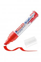 Edding 5000 Kalın Uçlu Akrilik Markör Trafik Kırmızı 5-10 Mm’Lik Kesik Uç thumbnail 1