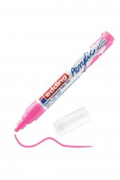Edding 5100 Orta Uçlu Akrilik Markör - Fosforlu-Pembe - 2-3 Mm’Lik Yuvarlak Uç - 1
