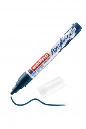 Edding 5100 Orta Uçlu Akrilik Markör - Gece Mavisi - 2-3 Mm’Lik Yuvarlak Uç - 1