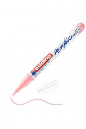 Edding 5300 İnce Uçlu Akrilik Markör - Leylak - 1-2 Mm’Lik İnce Yuvarlak Uç - 1