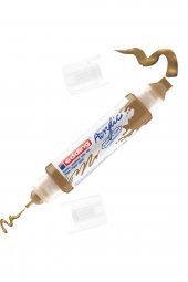 Edding 5400 Akrilik 3D Double Liner - Altın - 2-3, 5-10 Mm’Lik 2 Başlık thumbnail 1