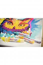 Edding 5400 Akrilik 3D Double Liner - Pastel-Sarı - 2-3, 5-10 Mm’Lik 2 Başlık thumbnail 3