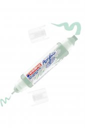 Edding 5400 Akrilik 3D Double Liner - Su Yeşili - 2-3, 5-10 Mm’Lik 2 Başlık - 1