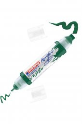 Edding 5400 Akrilik 3D Double Liner - Yosun Yeşili - 2-3, 5-10 Mm’Lik 2 Başlık thumbnail 1