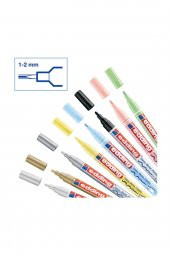 Edding 751 Örtücü Boya Kalem Seti 8li + Pastel Tonlar - 2