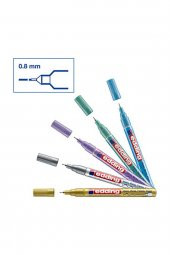 Edding 780 Özel Metalik Marker Kalem Seti - 5 Renk - 2