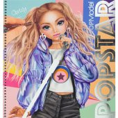 Top  Model Popstar Boyama Kitabı - 1