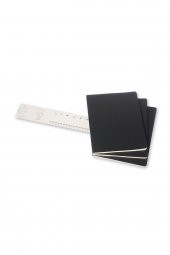 Moleskine Cahier Büyük Boy Karton Kapak Çizgili Defter Siyah - 3