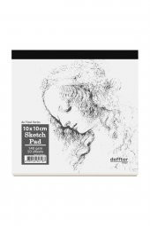 Deffter Eskiz Defteri 10 x 10 Beyaz thumbnail 1