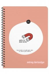 Hisli Şeyler 16.5x22.5 Kareli Defter - Hepsi De Beni Bulur thumbnail 1