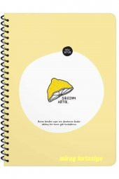 Hisli Şeyler Sıkıldım Artık - Kareli Defter (16,5x22,5) thumbnail 1