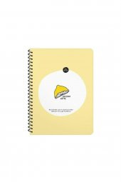 Hisli Şeyler Sıkıldım Artık Çizgili Defter 16.5 x 22.5 cm thumbnail 1