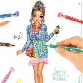 Top Model Create Your Colouring Book Tasarım Defteri - 2