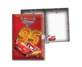 Keskin Color 104 Yaprak 14x20 Cars Kilitli Hatıra Defteri - 1