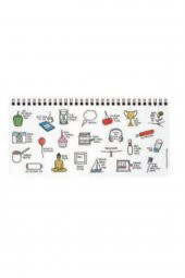 Keskin Color Hisli Şeyler 13X27 Haftalık Planner - Katlandığıma Değdi - 3