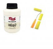 Rich Multi Decor Chalked Akrilik Boya 1750ml Alaçatı&Sarı Sünger Rulo Seti - 1
