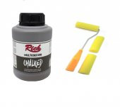 Rich Multi Decor Chalked Akrilik 1750ml 4578 Retro Siyah&Sarı Sünger Rulo Seti - 1