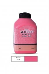 Akrilik Ahşap Boyası 500 ml 3604 Pembe thumbnail 2