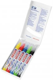 Edding 5100 Akrilik Markör 5’Li Paket (Temel) 2-3 Mm’Lik Yuvarlak Uç - 1
