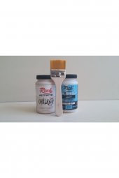 Rich Chalked Set 250 cc Paris Keteni + 250 cc Mat Vernik + Fırça - 1