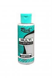 Rich Multi Surface Her Yüzey Için Akrilik Boya 120 cc - Marjinal Gri 2312 - 1