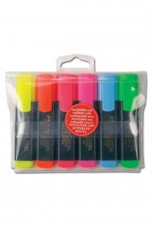 Faber Castell 6lı Fosforlu Kalem - 1