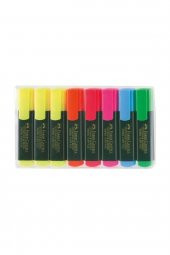 FABER CASTELL 8Lİ FOSFORLU KALEM - 1