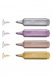 Faber Fosforlu Kalem Metalik Renkler 4 Lü Set (f154640) - 1