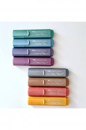 Faber-Castell 46 Metalik Renkler Fosforlu Kalem 8li - 5