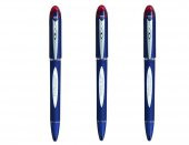 Unıball Jetstream 0.7 Hızlı Yazı Kalemı Kırmızı 3 Adet - 1