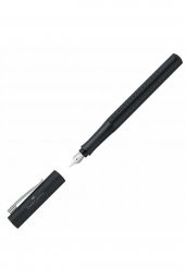 Faber-Castell Grip Dolma Kalem - Mat Siyah M Uç - 1