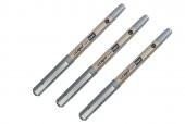 Liqeo Super Point Roller Kalem Siyah 0.7 Mm 3 Adet - 1