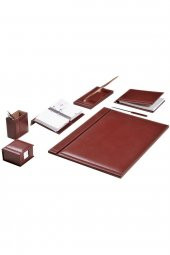 Solid 8 Parça Sümen Takımı Kahve (7130) - 1