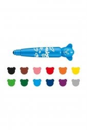 Carioca Keçeli Boya Teddy Jumbo Bebek S.Yıkan.12Li thumbnail 2