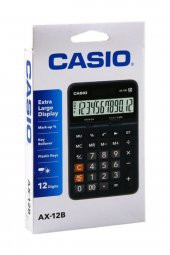 Casio AX-12 B MASA ÜSTÜ HESAP MAKİNASI 12 HANE - 2
