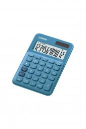 Casio Ms-20uc-bu Renkli Masa Tipi 12 Hane Hesap Makinası - 1